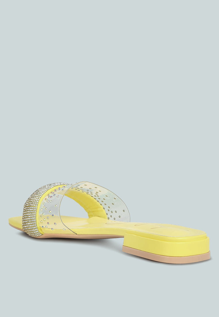 old flame low strack heel sandals#color_yellow