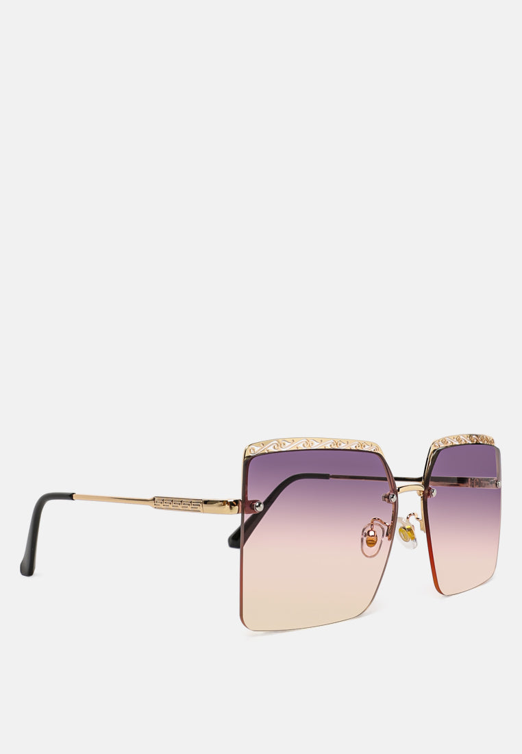 ombre tinted funky sunglasses#color_purple-pink