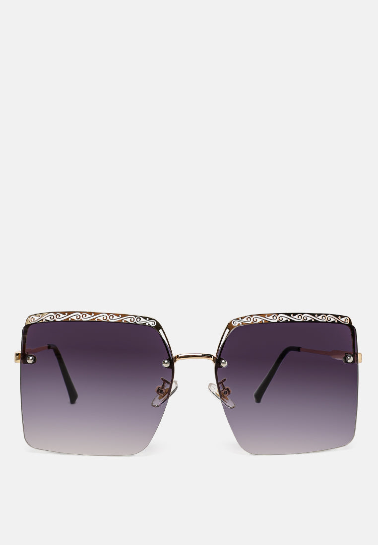 ombre tinted funky sunglasses#color_purple