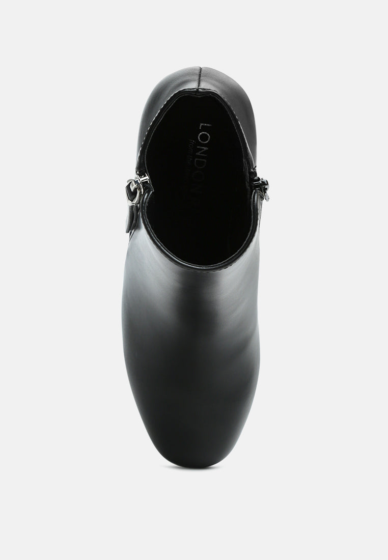 oona dual zipper boots#color_black