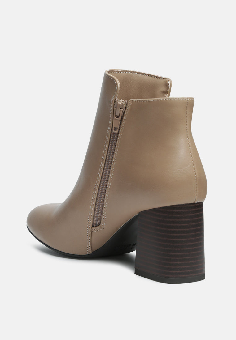 oona dual zipper boots#color_taupe