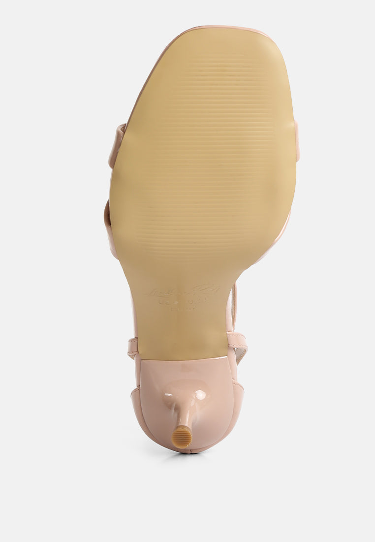 oraiku faux suede cross strap heels#color_nude