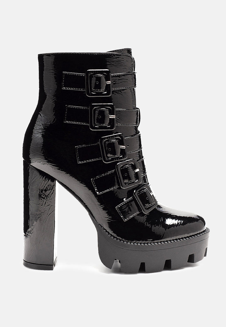 ouzaki high block heeled boots#color_black