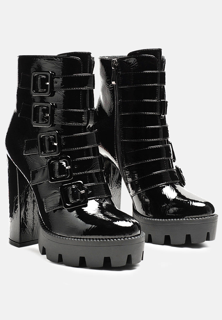ouzaki high block heeled boots#color_black