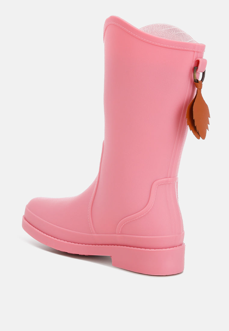 overcloud stylish rainboots#color_pink