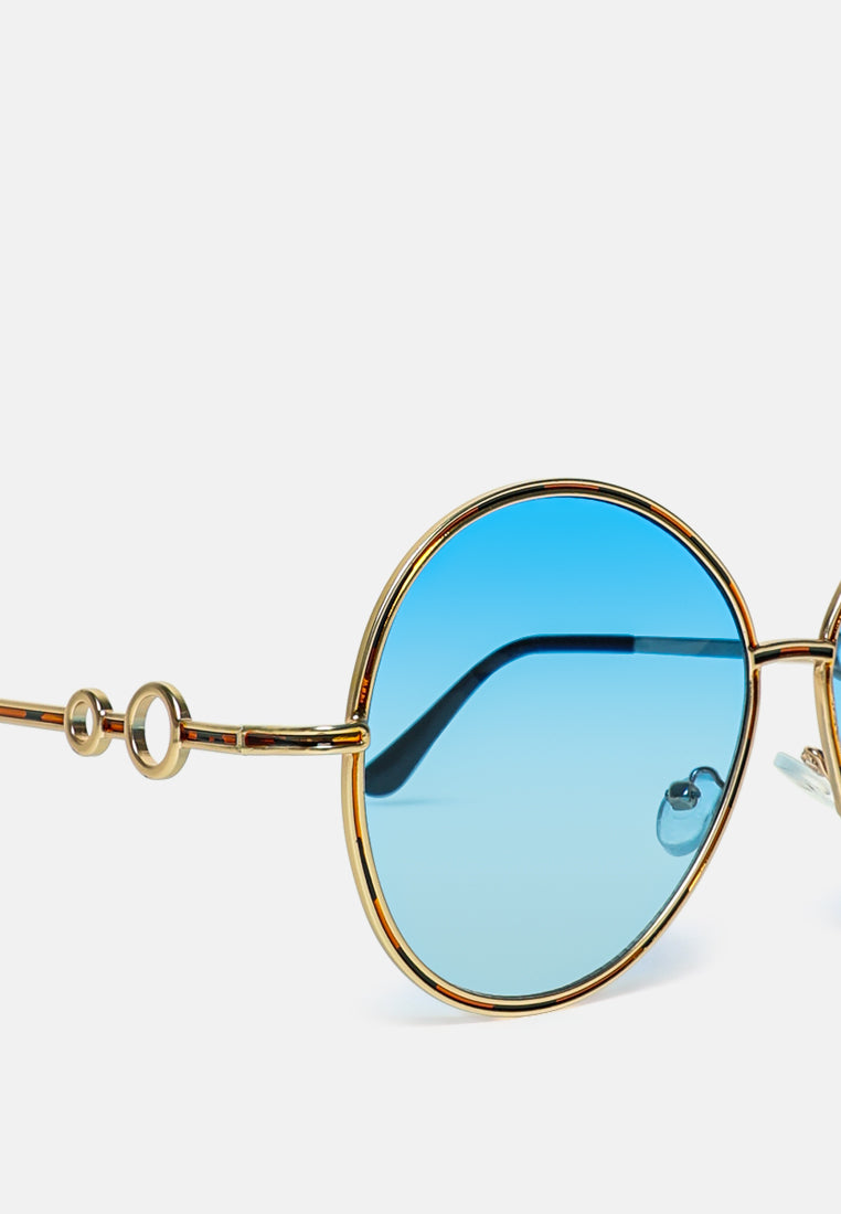 oversized full rim oval sunglasses#color_blue