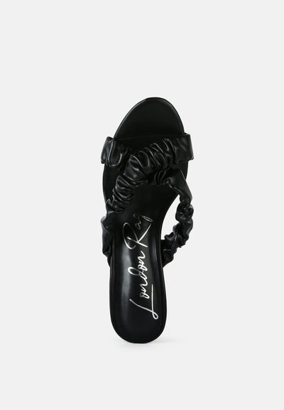 page 3 scrunchie strap block sandals#color_black