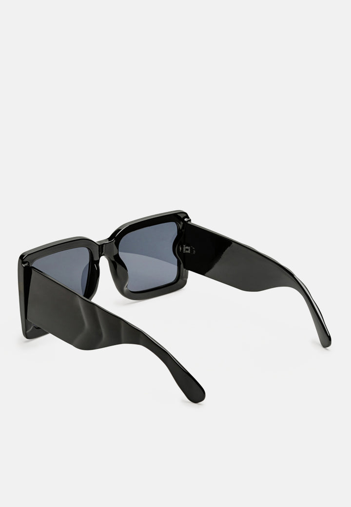paparazzi square framed sunglasses#color_grey