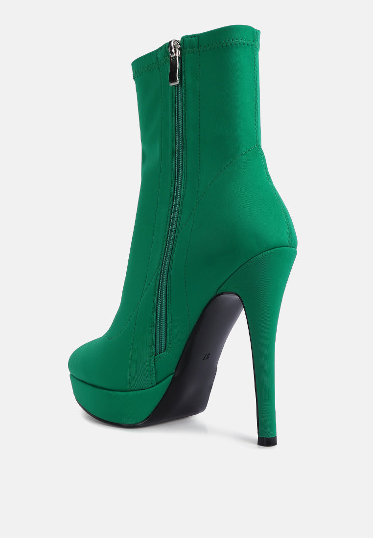 Buy Martin Style Round Toe Lace up Ankle Boots -Green | Fashion |  DressFair.com