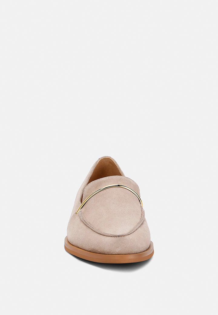 paulina suede slip-on loafers#color_taupe