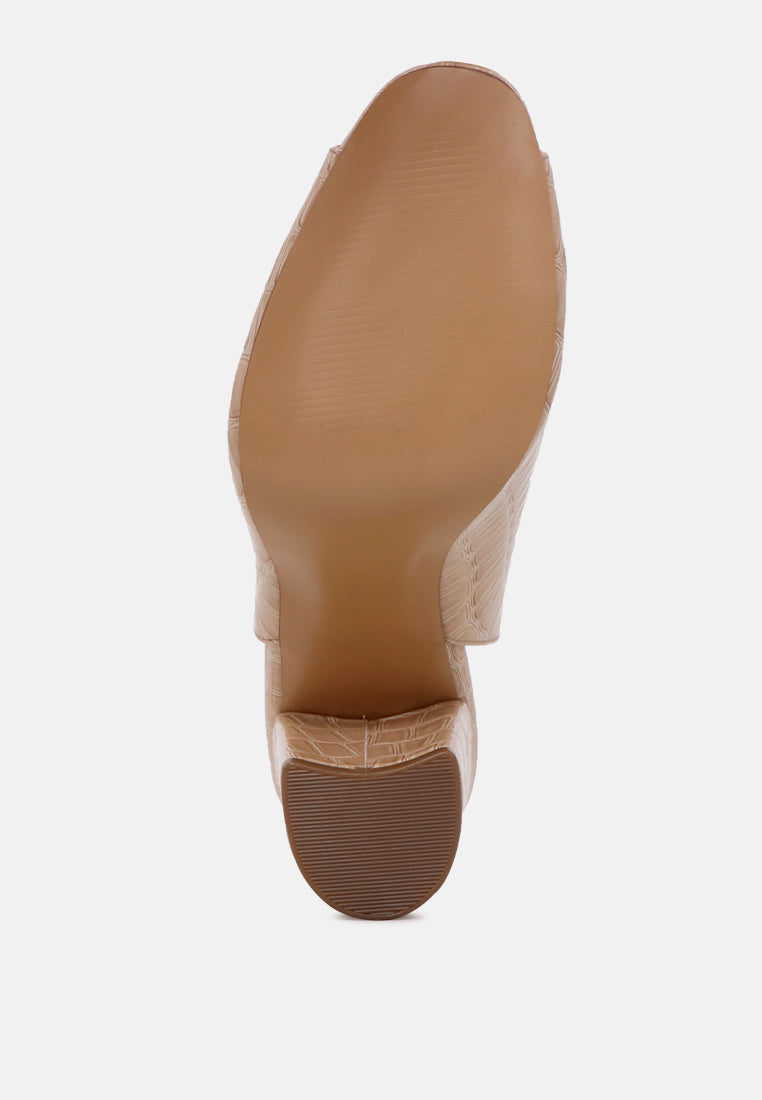 peep-toe high heel mules in croc print#color_beige