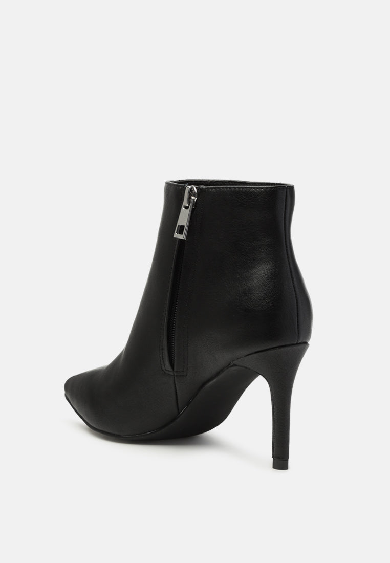 penelope solid pointed toe ankle boots#color_black