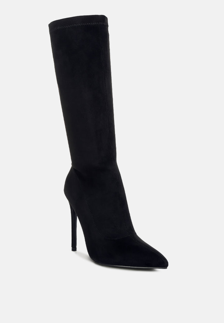 playdate high heeled calf boots#color_black