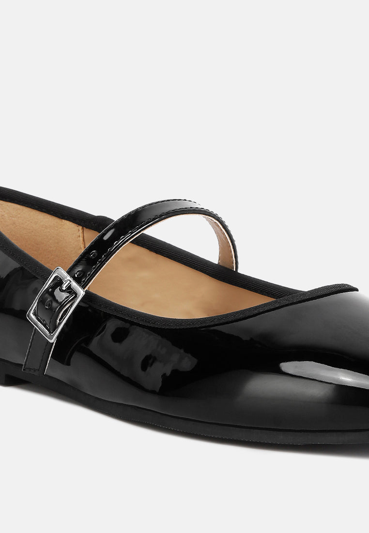 classic mary jane flats#color_black