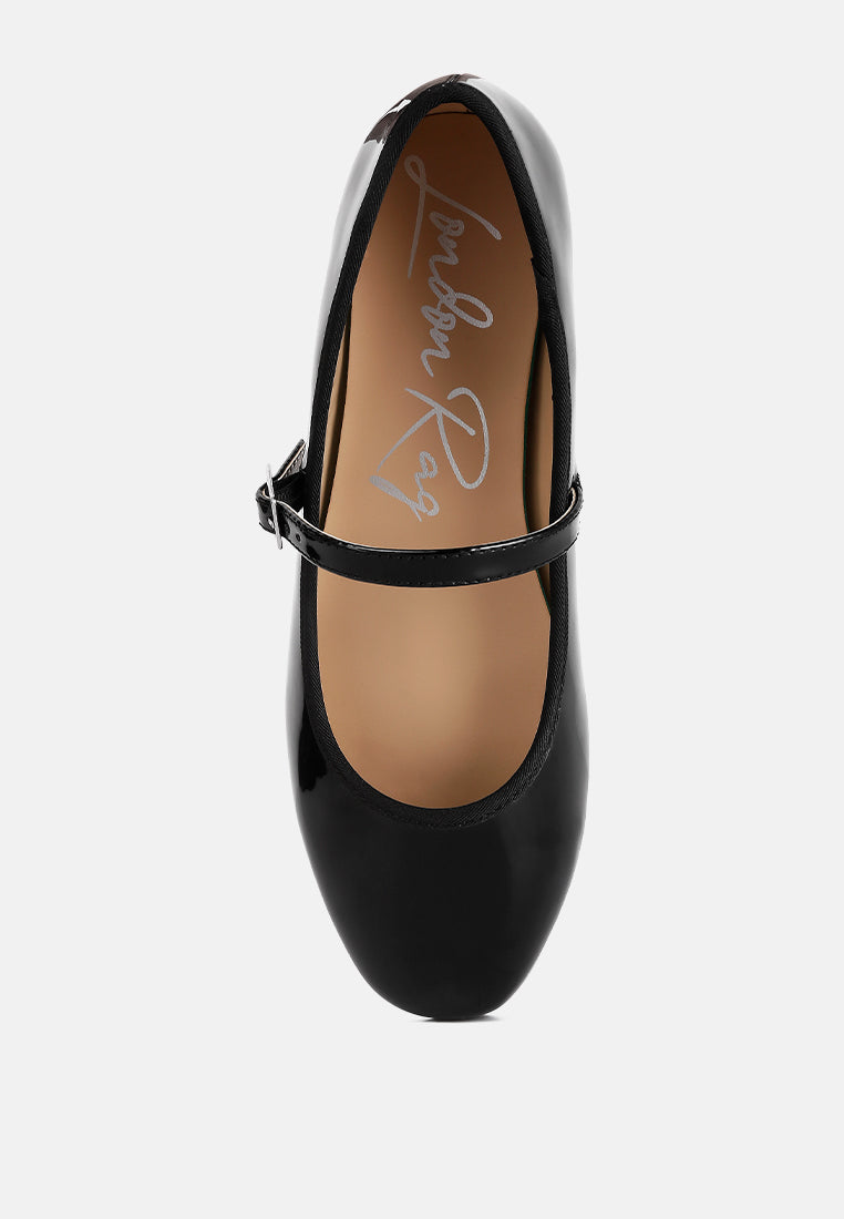 classic mary jane flats#color_black