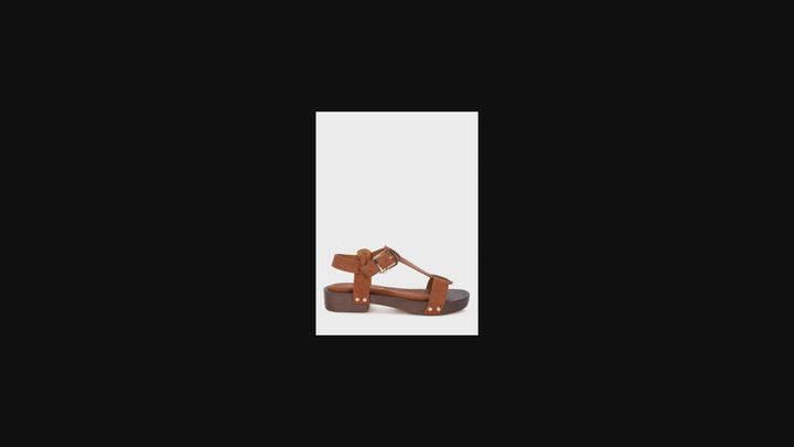 arden studded low block heel strappy sandals#color_tan