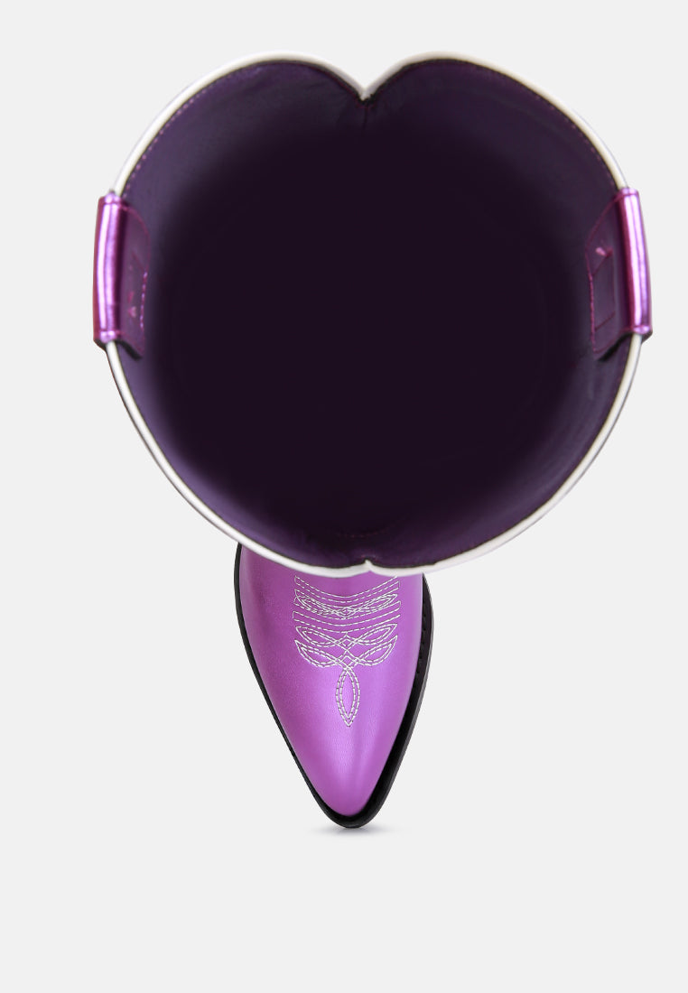 priscilla western cowboy calf boots#color_purple