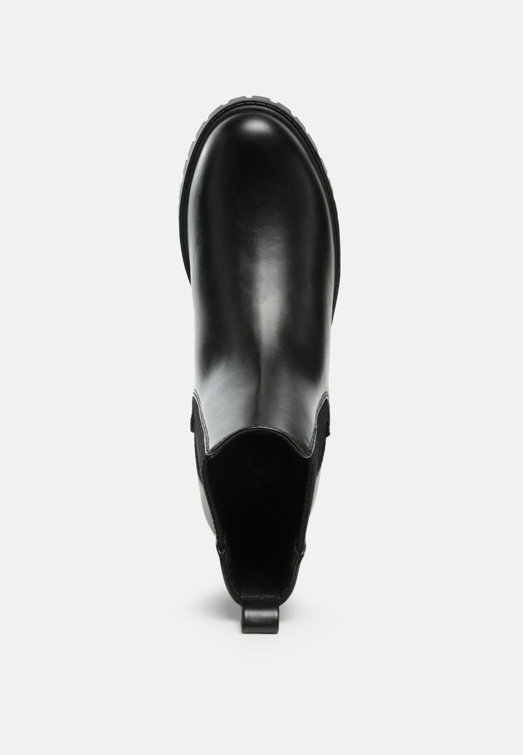 prolt chelsea ankle boots#color_black