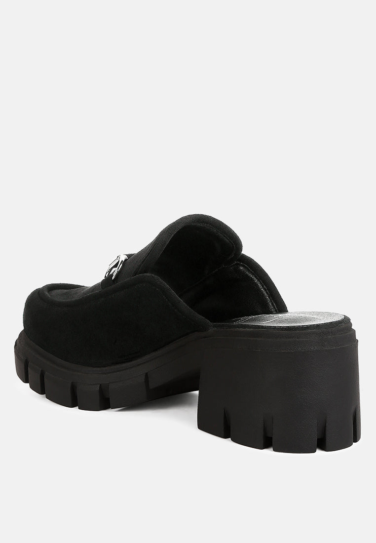 prosper velvet slip on mules by rag#color_black