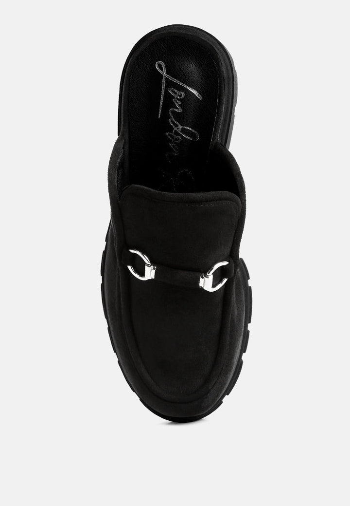 prosper velvet slip on mules by rag#color_black