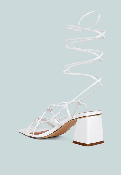 provoked lace up block heeled sandals#color_white