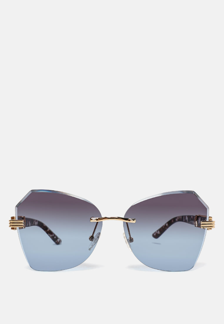 punk ombre butterfly sunglasses#color_grey blue