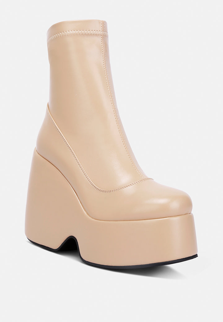 purnell high platform ankle boots#color_beige