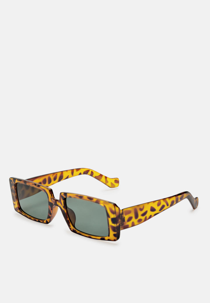 rectangle sunglasses#color_leopard