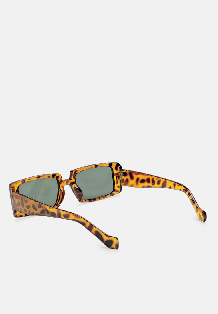 rectangle sunglasses#color_leopard