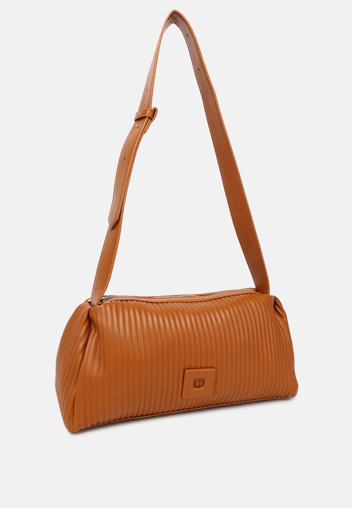 rectangular crossbody bag#color_brown