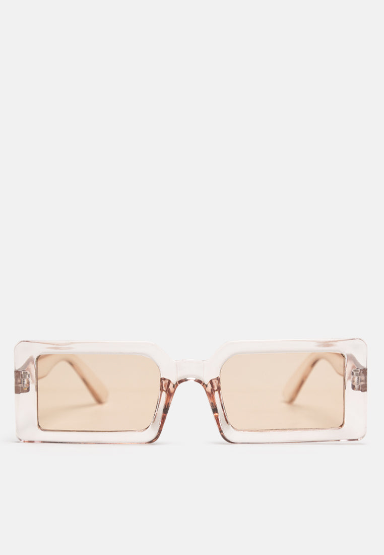 rectangular frame sunglasses#color_tan