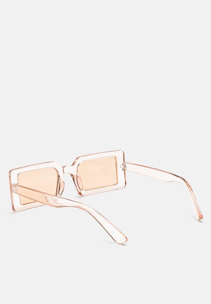 rectangular frame sunglasses#color_tan
