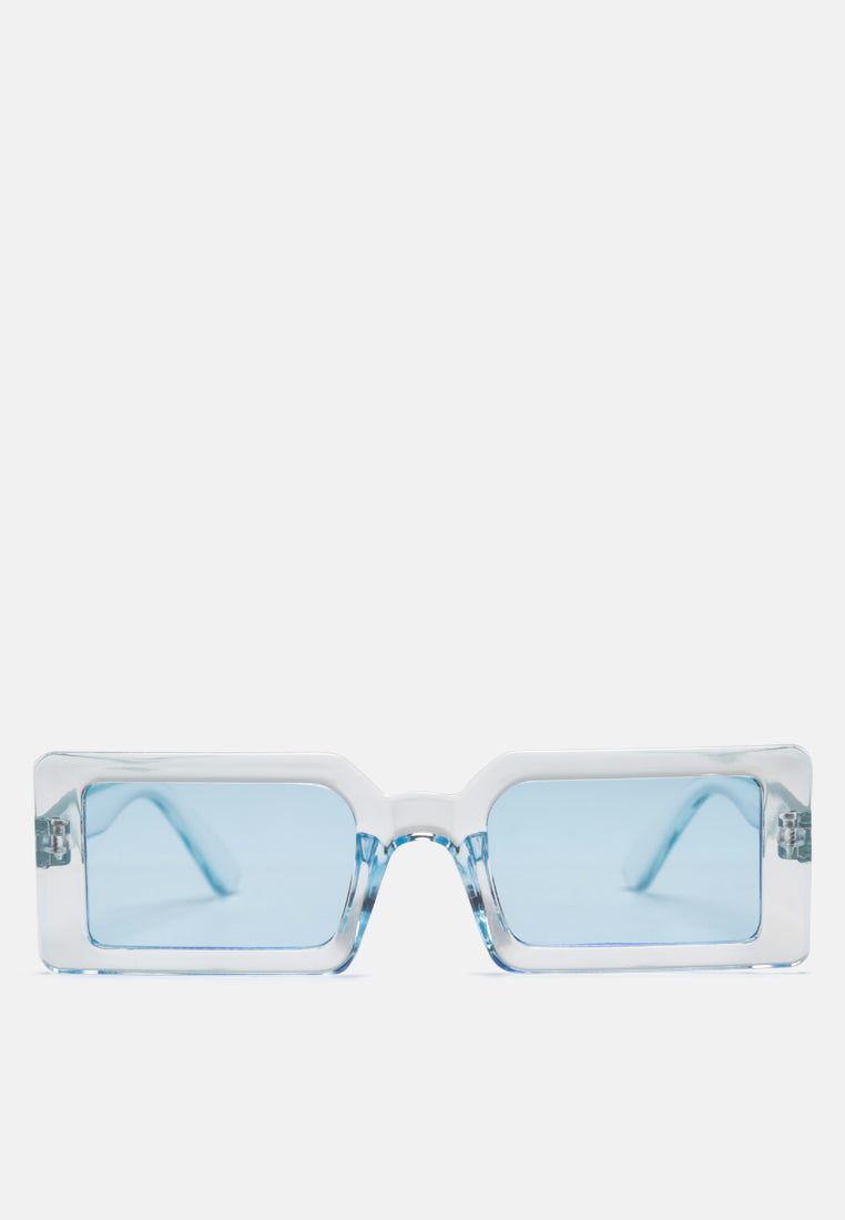 rectangular frame sunglasses#color_blue