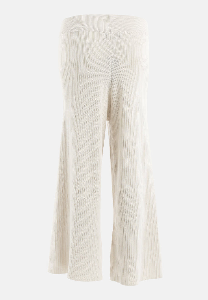 relaxed wide leg pants#color_sand