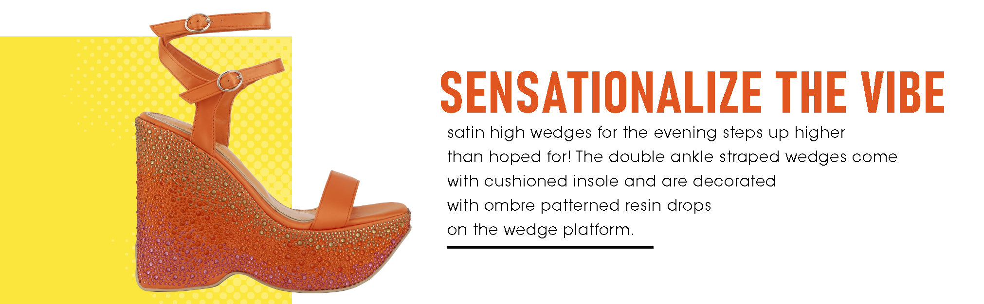 richness rhinestones embellished ultra high wedge sandals