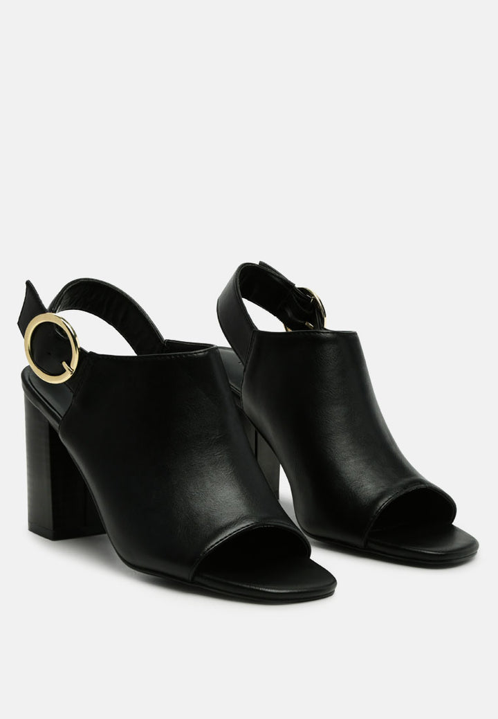 roisin block heeled sling back sandals #color_black
