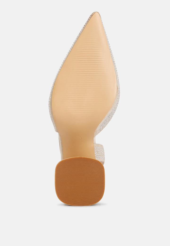 saranna rhinestone embellished suede heel sandals#color_beige