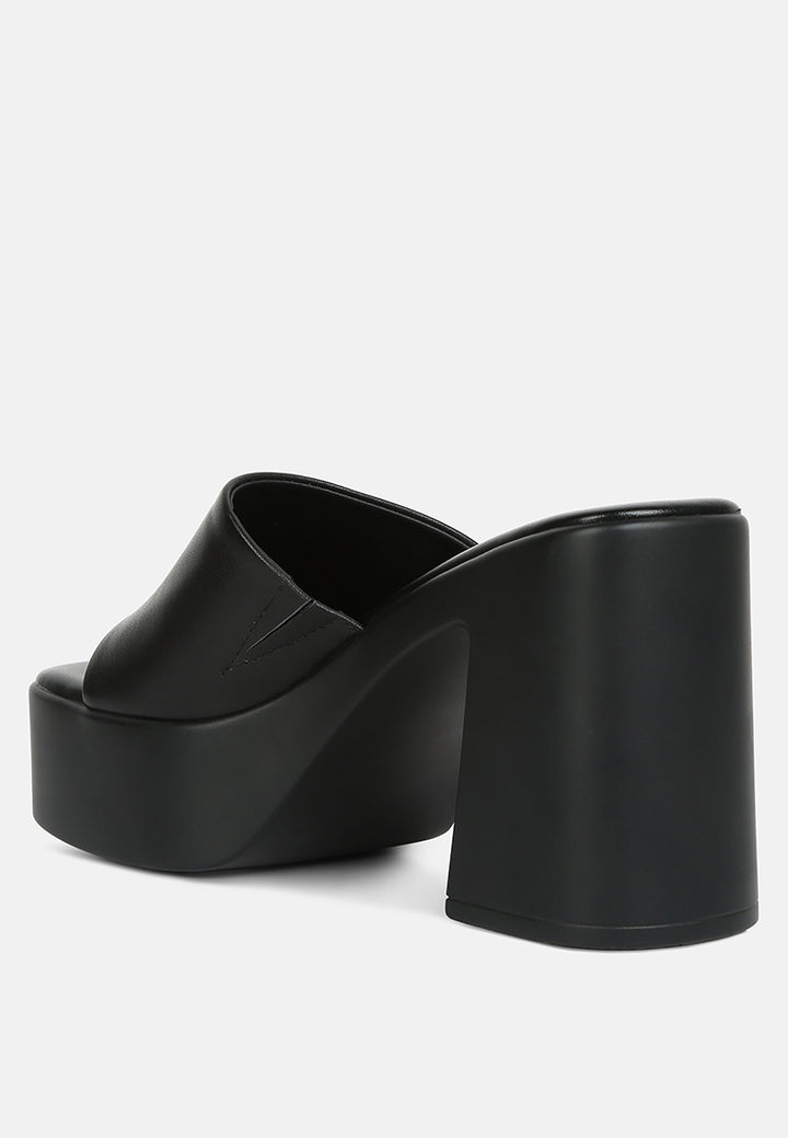 scandal slip on block heel sandals by ruw#color_black