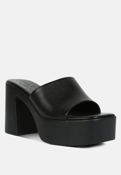 scandal slip on block heel sandals#color_black