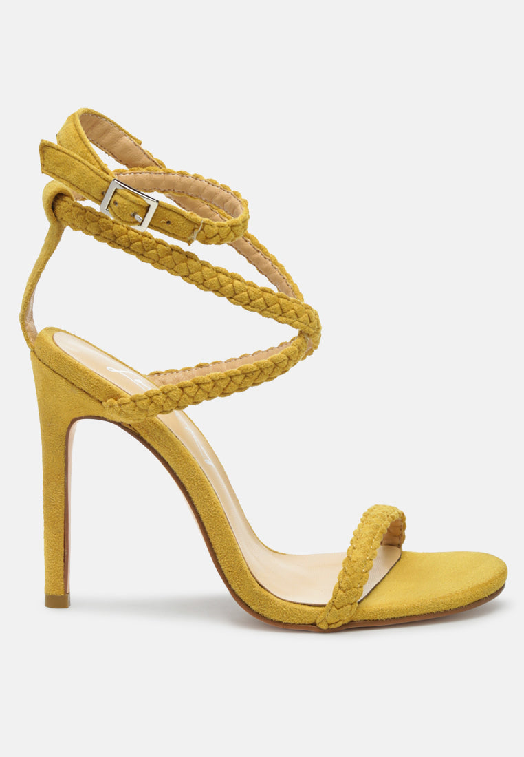 sherri suede stiletto sling-back sandals#color_yellow
