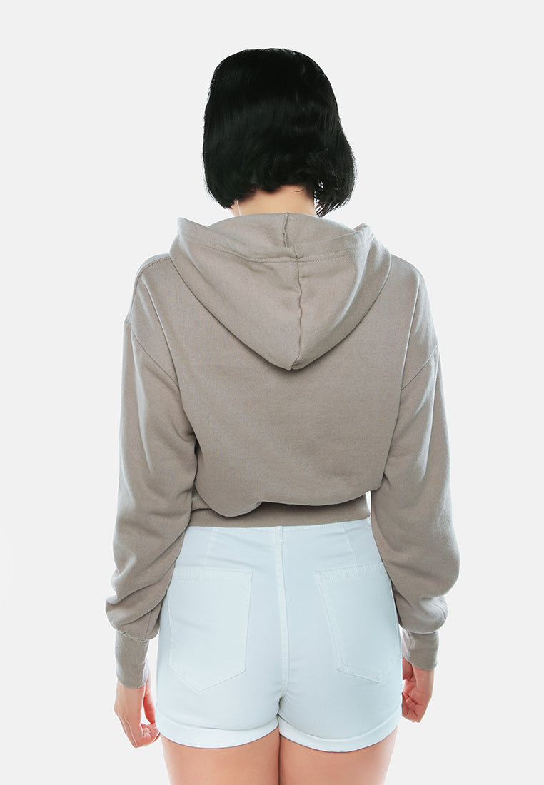short baggy knitted hoodie#color_mocha