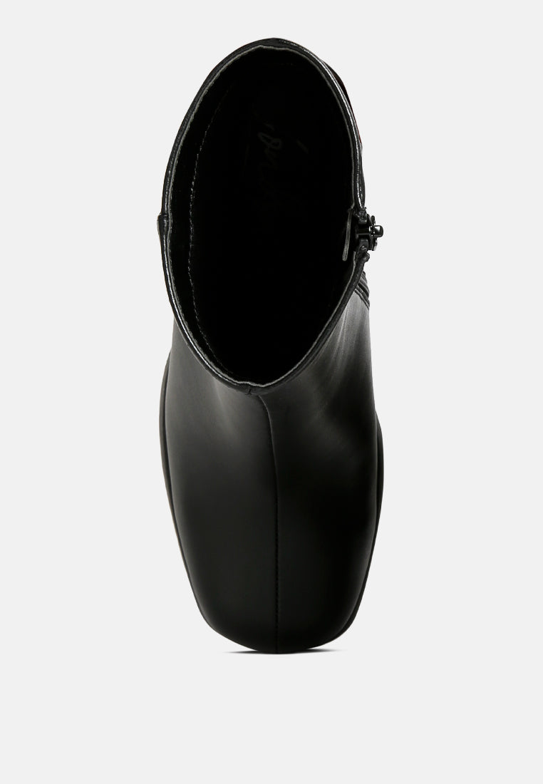Buy Sins Collar High Ankle Platform Boots Online | London Rag USA