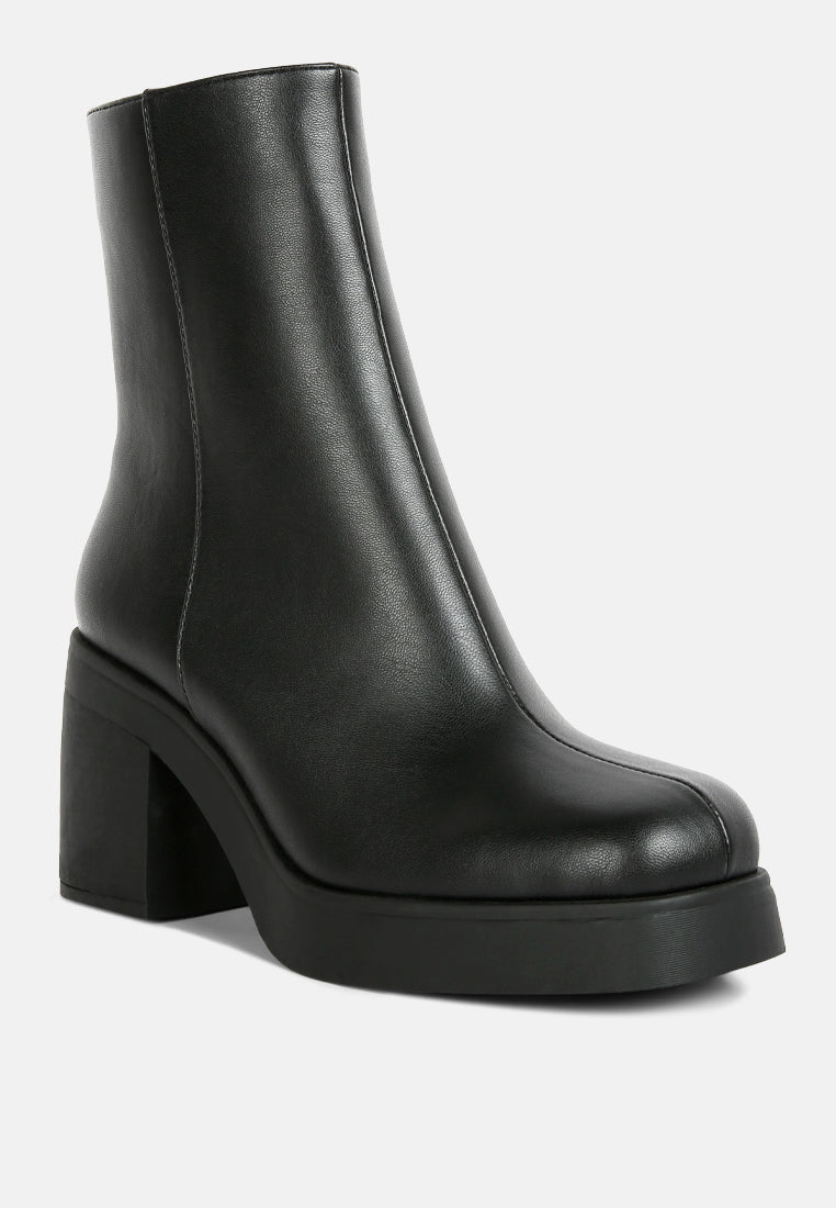 sins collar high ankle platform boots#color_black