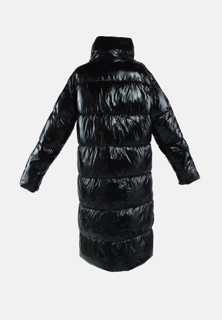 long puffer jacket#color_black