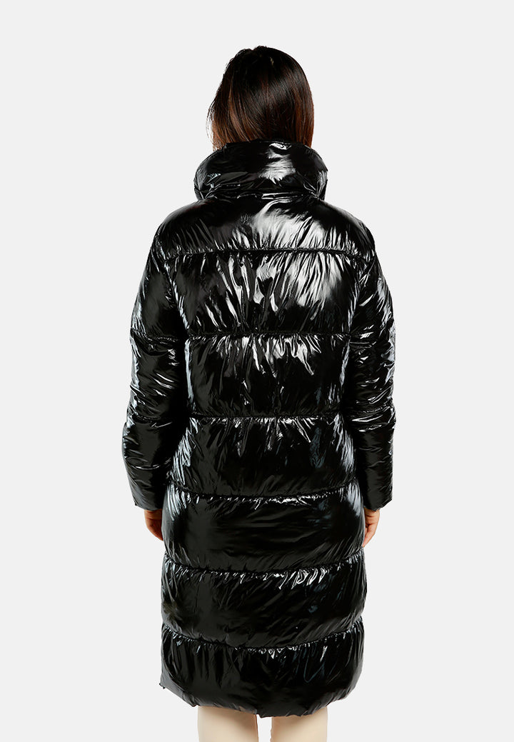long puffer jacket#color_black