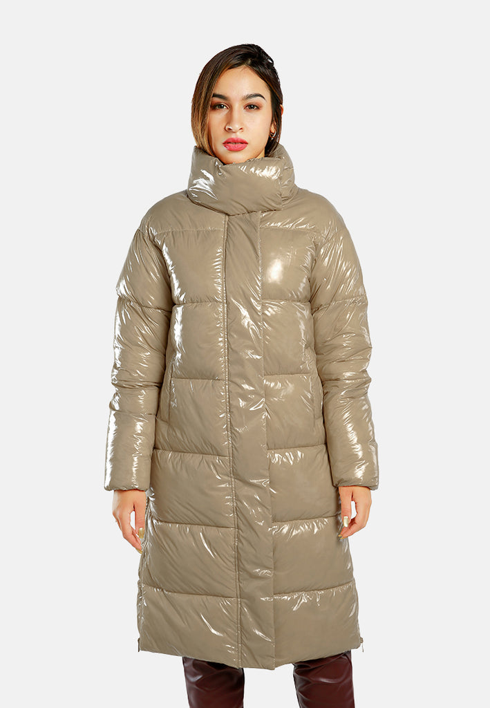 Puffed coat on sale