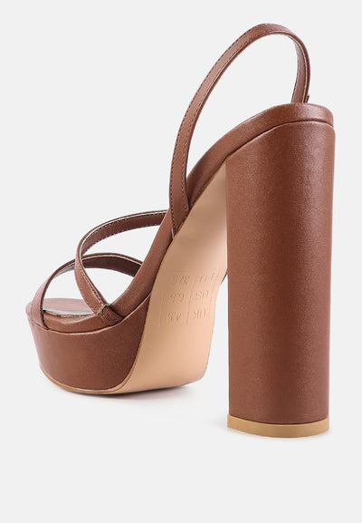 slegs high block heeled platform sandals#color_mocca