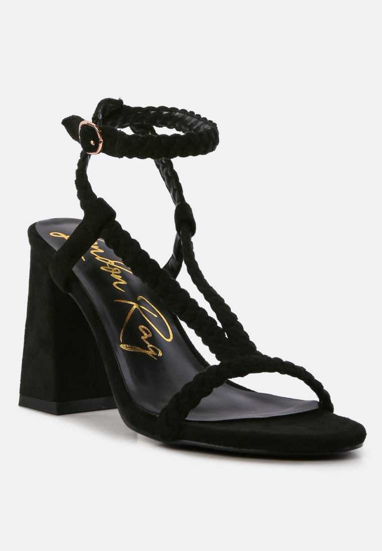 smoosh braided block heel sandals#color_black