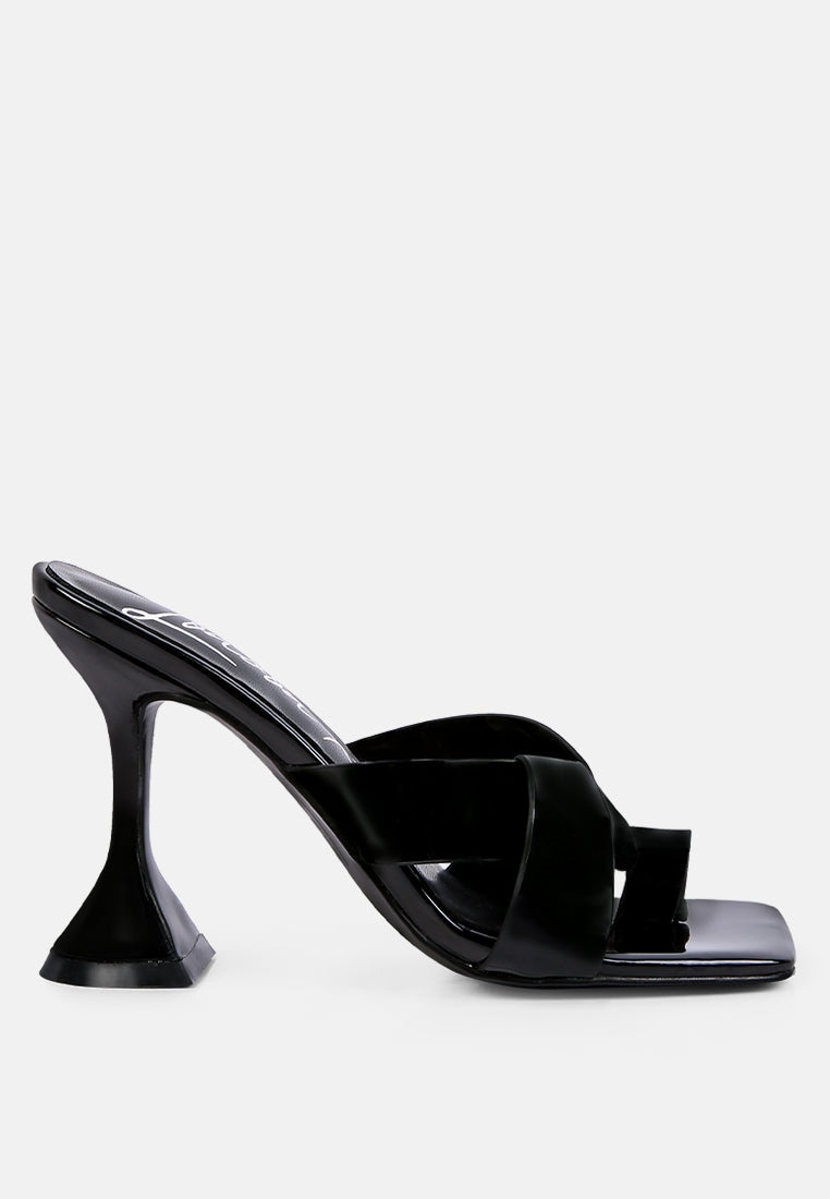 Buy Snatched Intertwined Toe Ring Heeled Sandals Online | London Rag USA