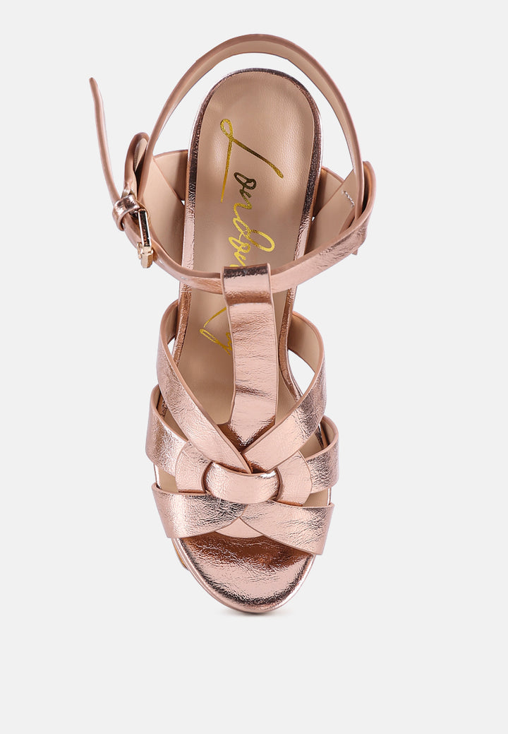 social fly ultra high heel sandals#color_bronze